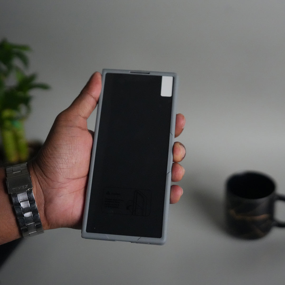 Galaxy Z Fold 5 Case | 360° Rotating Stand + Front Glass Cover