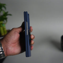 Galaxy Z Fold 5 Case | 360° Rotating Stand + Front Glass Cover