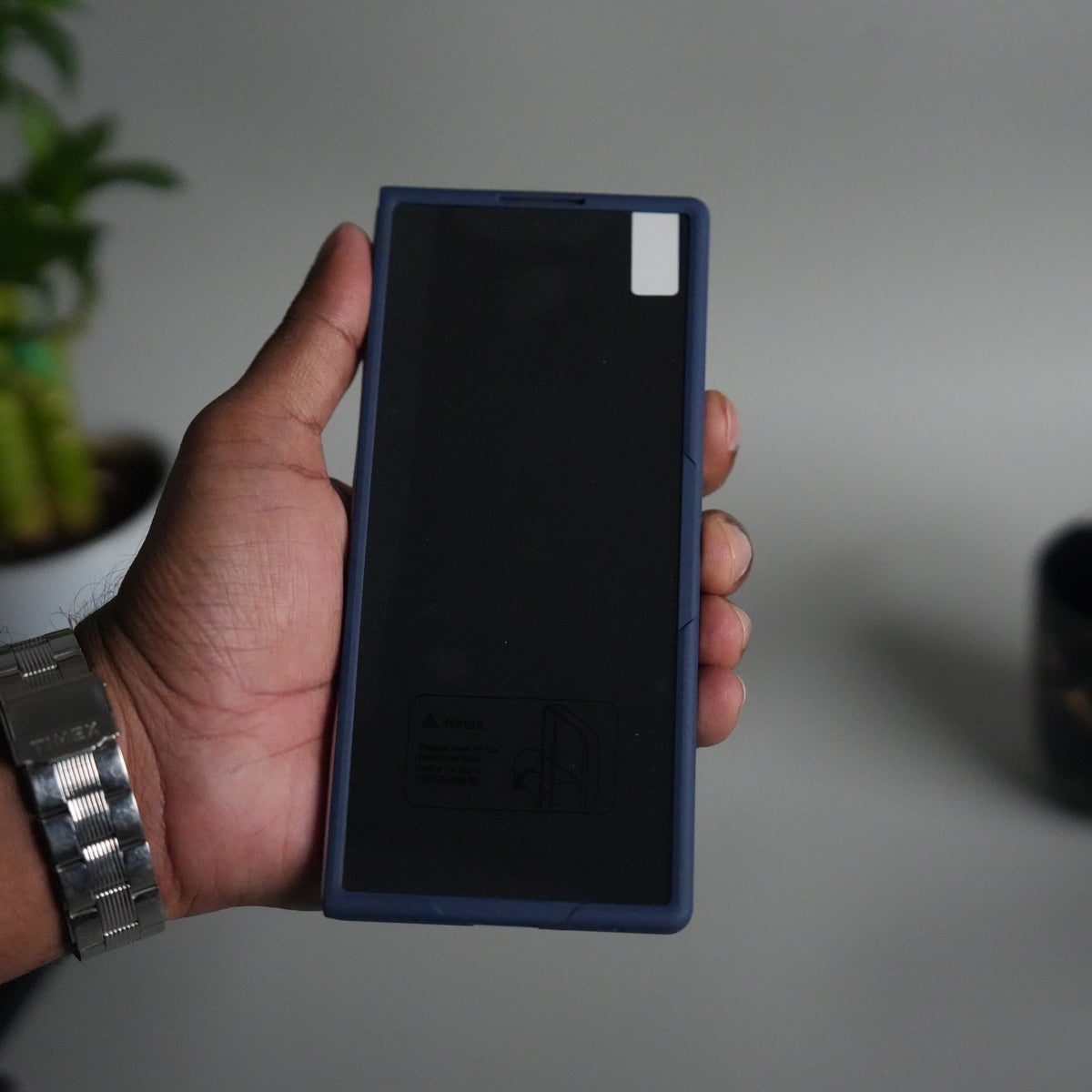 Galaxy Z Fold 6 Case | 360° Rotating Stand + Front Glass Cover