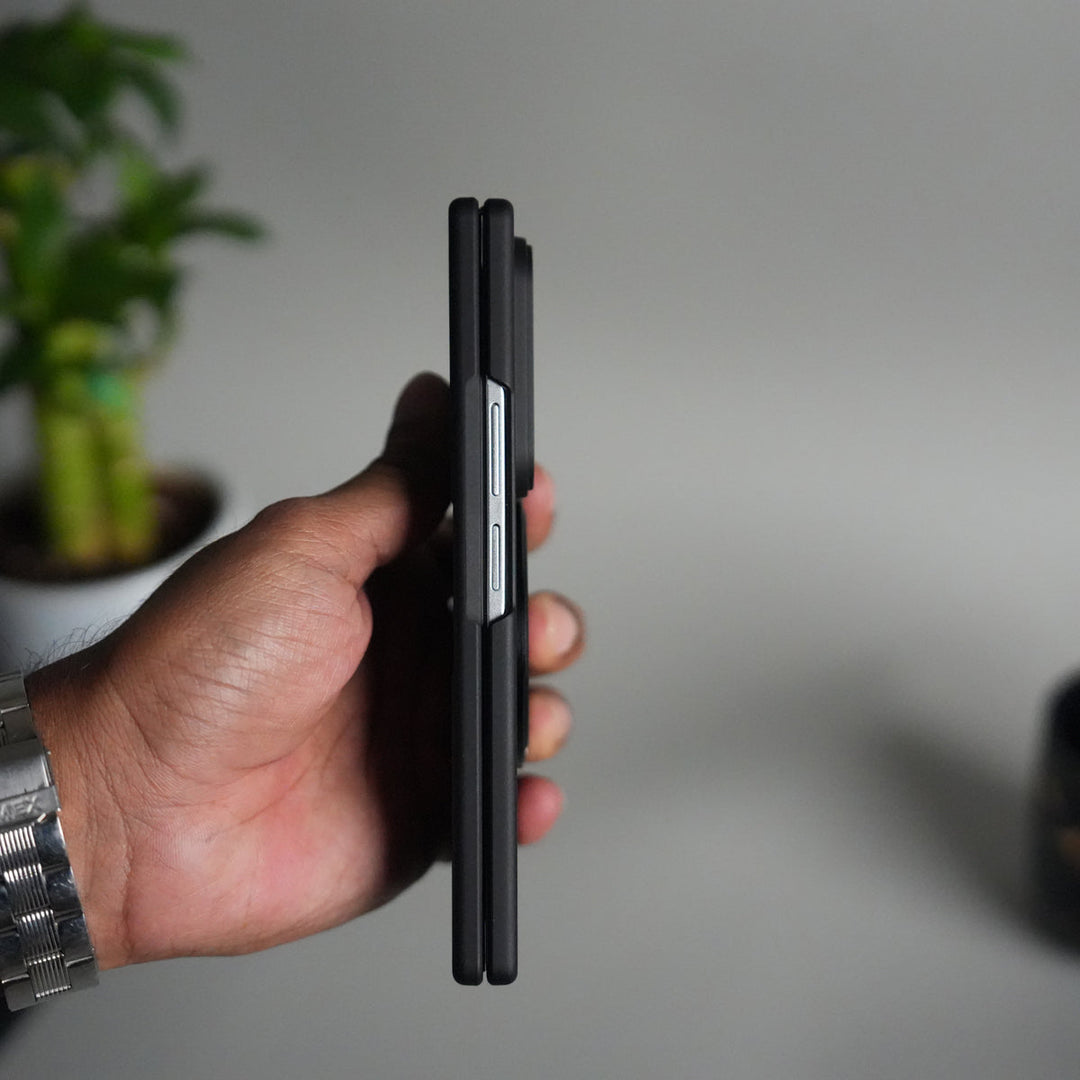 Galaxy Z Fold 7 Case | 360° Rotating Stand | Front Glass Protection