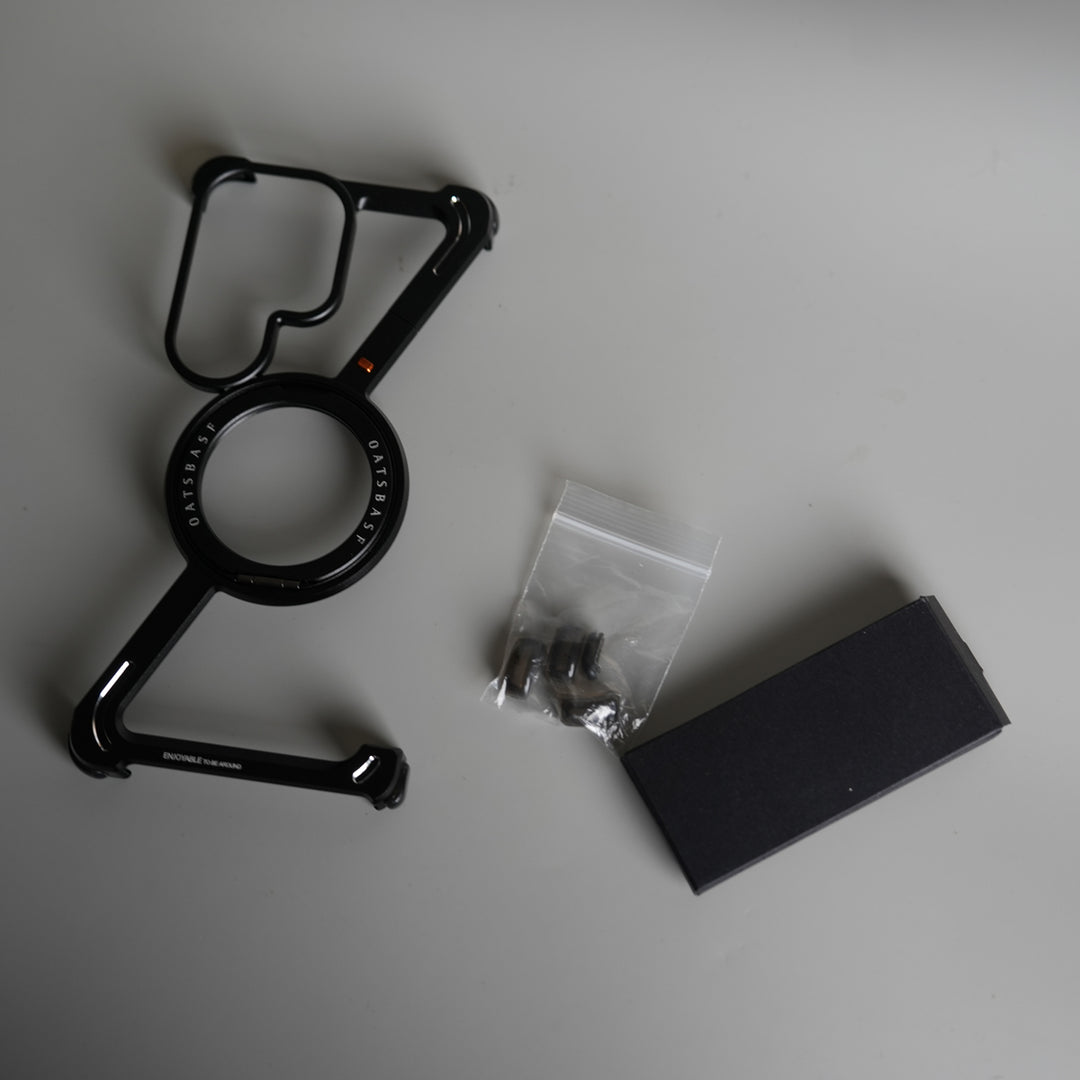 Galaxy S26 Ultra Z Shape Aluminum Metal Rotating Kickstand Frameless Design