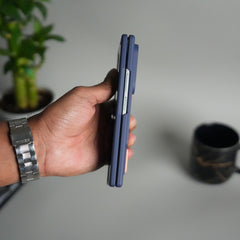 Galaxy Z Fold 6 Front Glass Protection Case With PushUP S Pen Holder