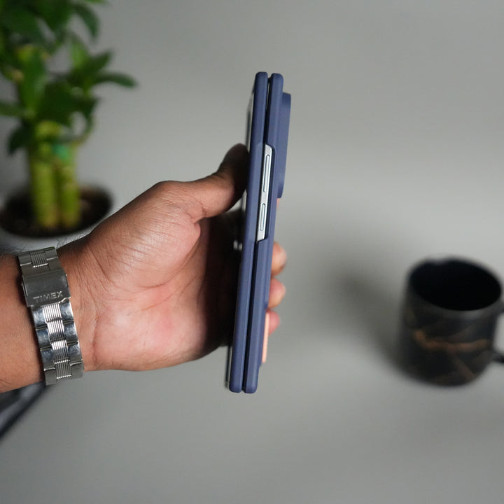 Galaxy Z Fold 6 Front Glass Protection Case With PushUP S Pen Holder