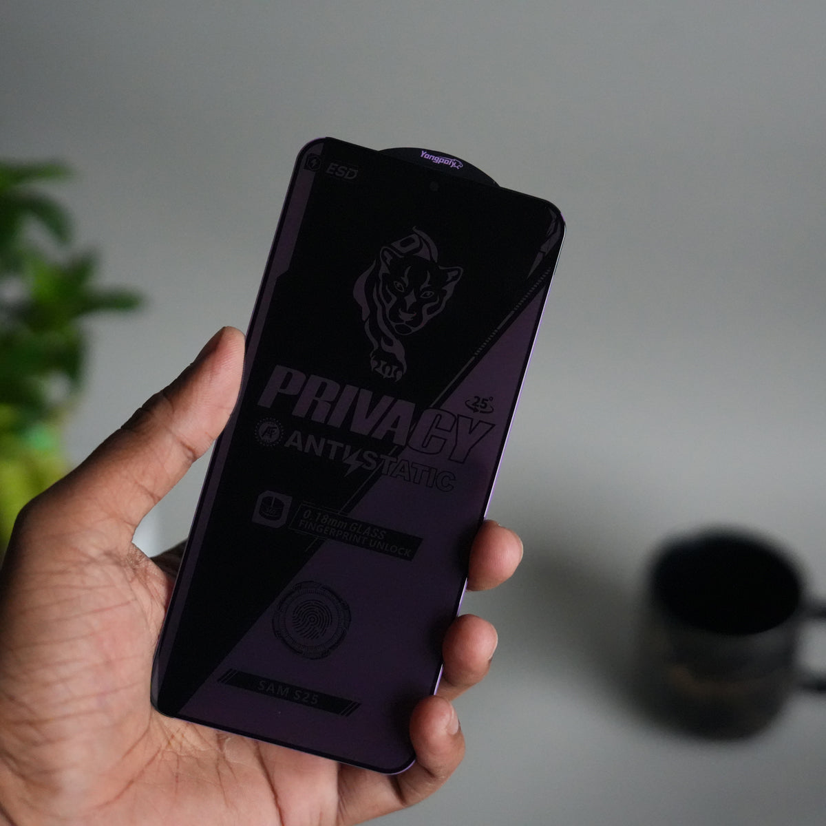 Galaxy S24 FE Privacy Tempered Glass