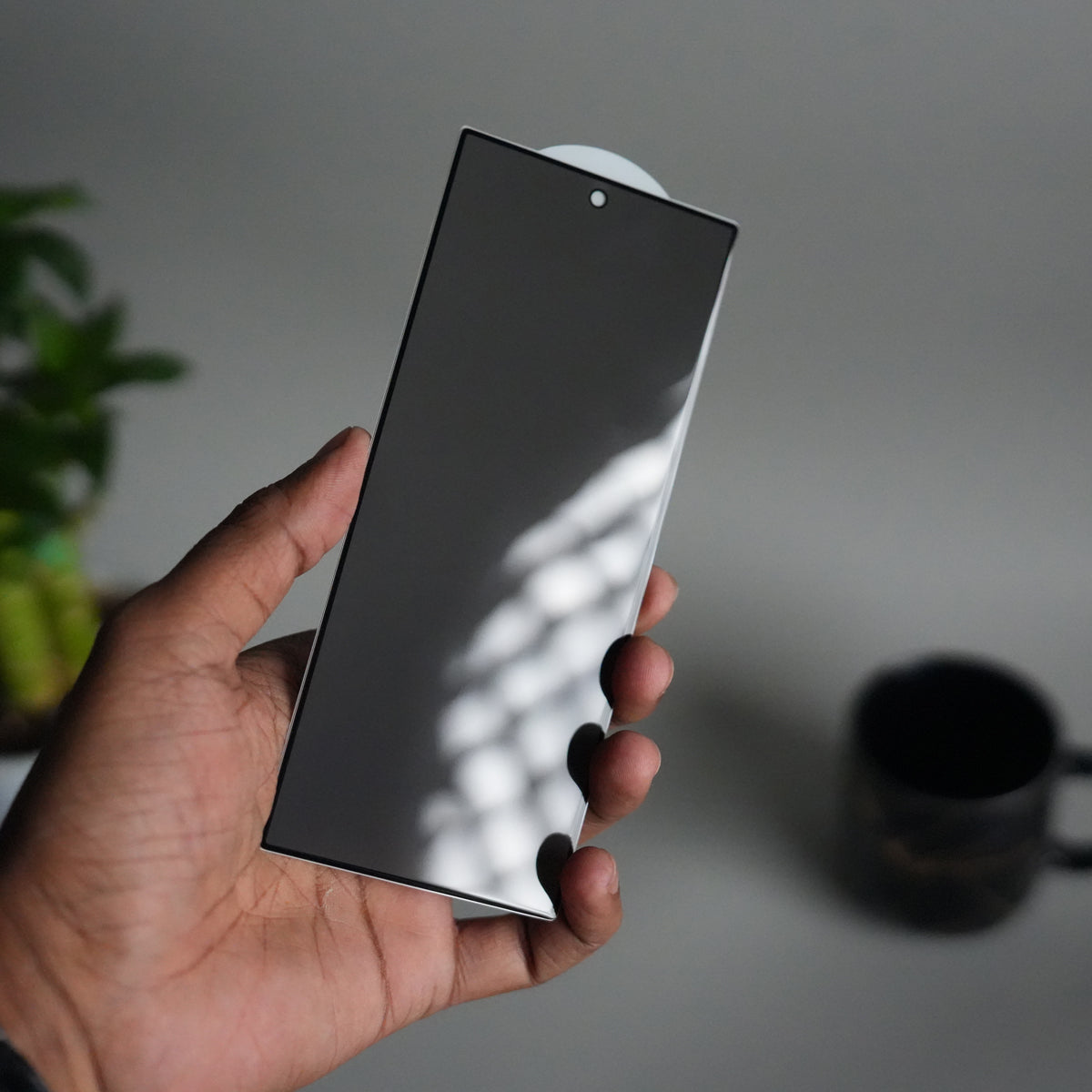 Galaxy Z Fold 5 Front Privacy Tempered Glass