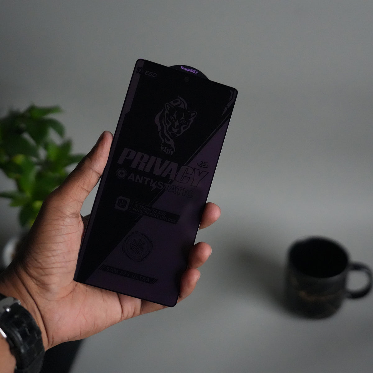 Galaxy S24 Ultra Privacy Tempered Glass