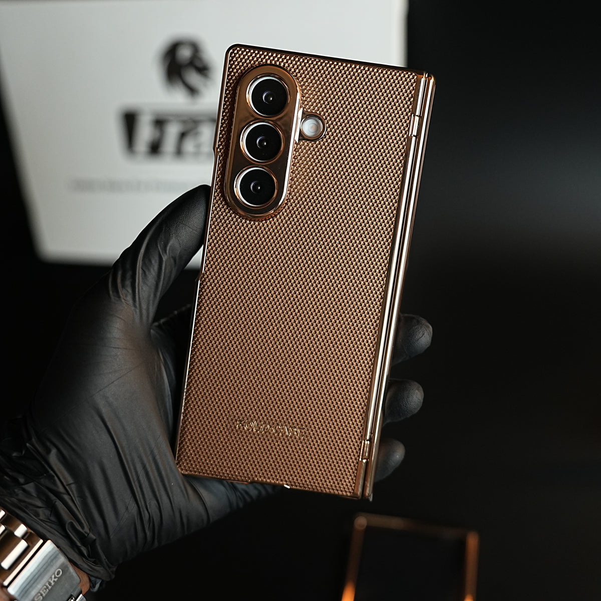 Premium Textured Case for Galaxy Z Fold 8 Ultra | Glass & Hinge Protection