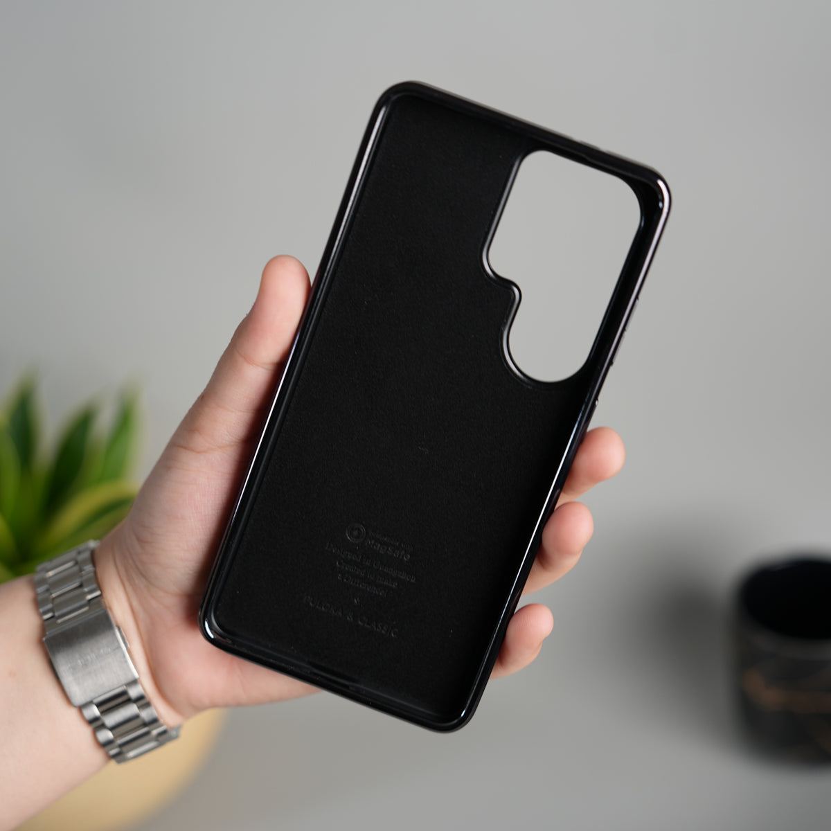 Galaxy S26 Ultra Premium Leather Case Cover
