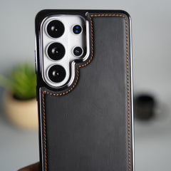 Galaxy S26 Ultra Premium Leather Case Cover