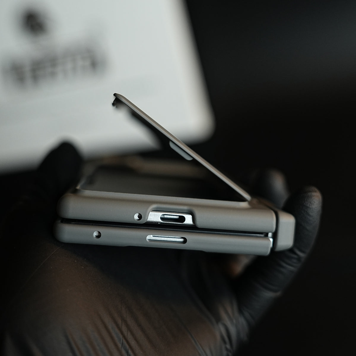 Premium Silk Matte Case for Samsung Galaxy Z Fold 7 | Built-In Card Holder & Hinge Protection
