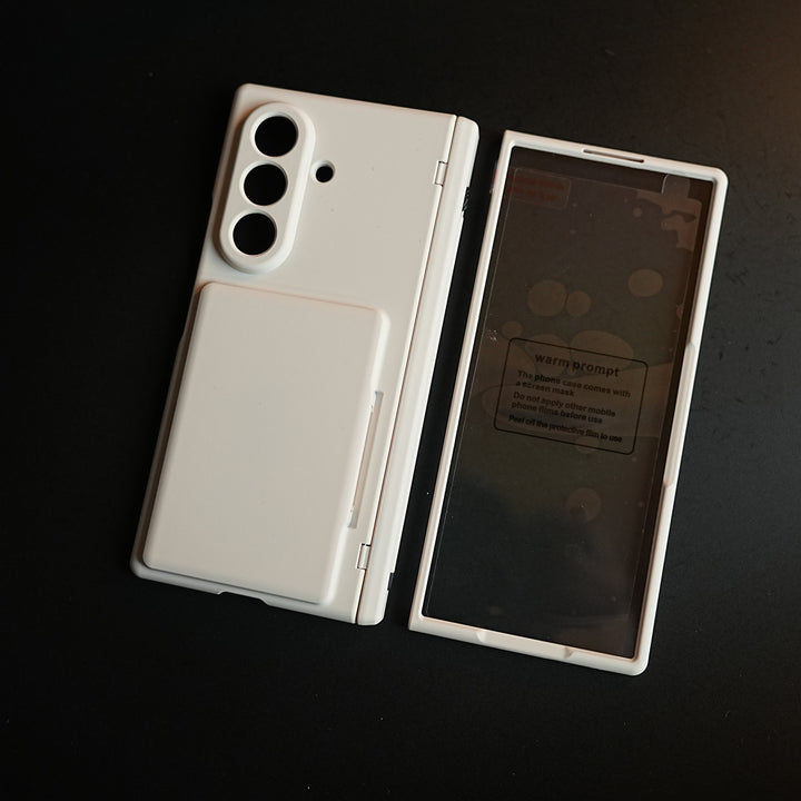 Premium Silk Matte Case for Samsung Galaxy Z Fold 7 | Built-In Card Holder & Hinge Protection (Copy)