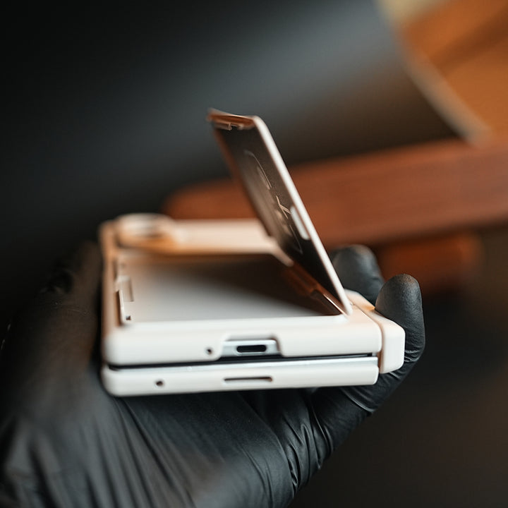Premium Silk Matte Case for Samsung Galaxy Z Fold 7 | Built-In Card Holder & Hinge Protection (Copy)