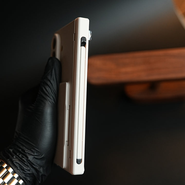 Premium Silk Matte Case for Samsung Galaxy Z Fold 7 | Built-In Card Holder & Hinge Protection (Copy)