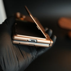 Premium Silk Matte Case for Samsung Galaxy Z Fold 7 | Built-In Card Holder & Hinge Protection