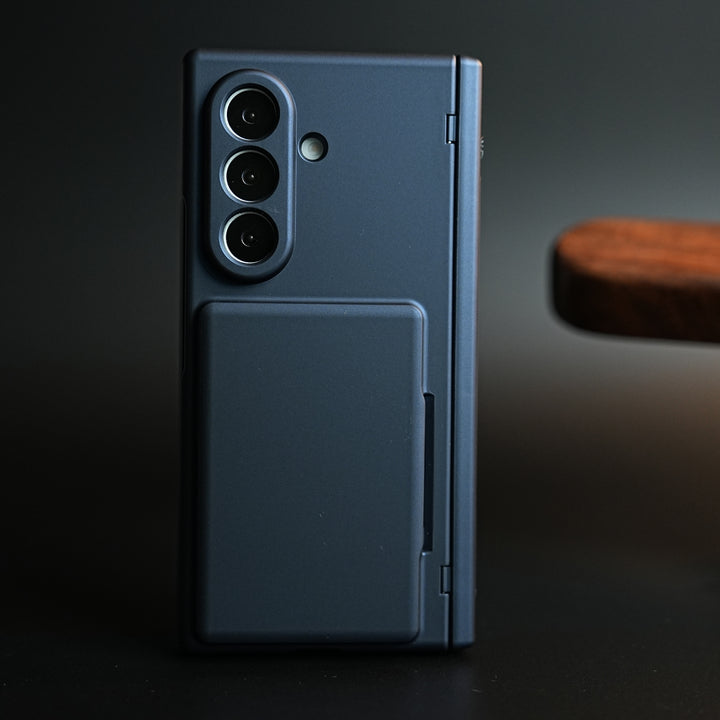Premium Silk Matte Case for Samsung Galaxy Z Fold 7 | Built-In Card Holder & Hinge Protection (Copy)