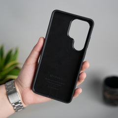 Galaxy S26 Ultra Full PU Leather Inbuilt Metal Stand Case Cover