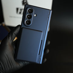 Premium Silk Matte Case for Samsung Galaxy Z Fold 7 | Built-In Card Holder & Hinge Protection
