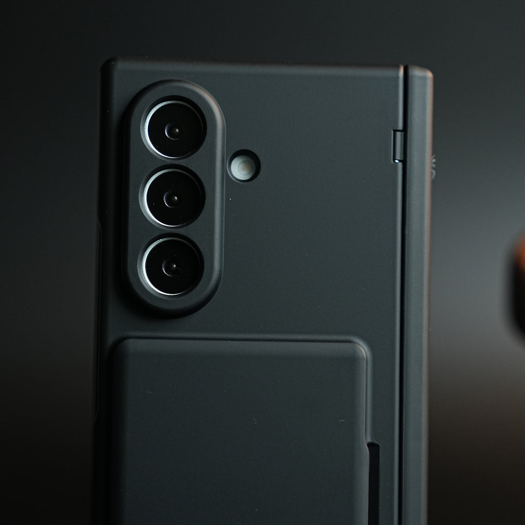Premium Silk Matte Case for Samsung Galaxy Z Fold 7 | Built-In Card Holder & Hinge Protection (Copy)