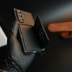 Premium Silk Matte Case for Samsung Galaxy Z Fold 7 | Built-In Card Holder & Hinge Protection