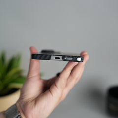 Galaxy S26 Ultra Carbon Fiber Slim Case | Ultra-Thin Magnetic Charging Ring Cover