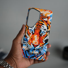 Galaxy S26 Ultra Carbon Fiber Texture Design Hard Pc MagSafe Case Cover ColorFullTiger Design