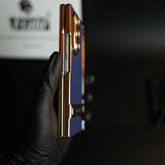 Textured Case with Metallic Stand for Galaxy Z Fold 7 | Protective Front Frame