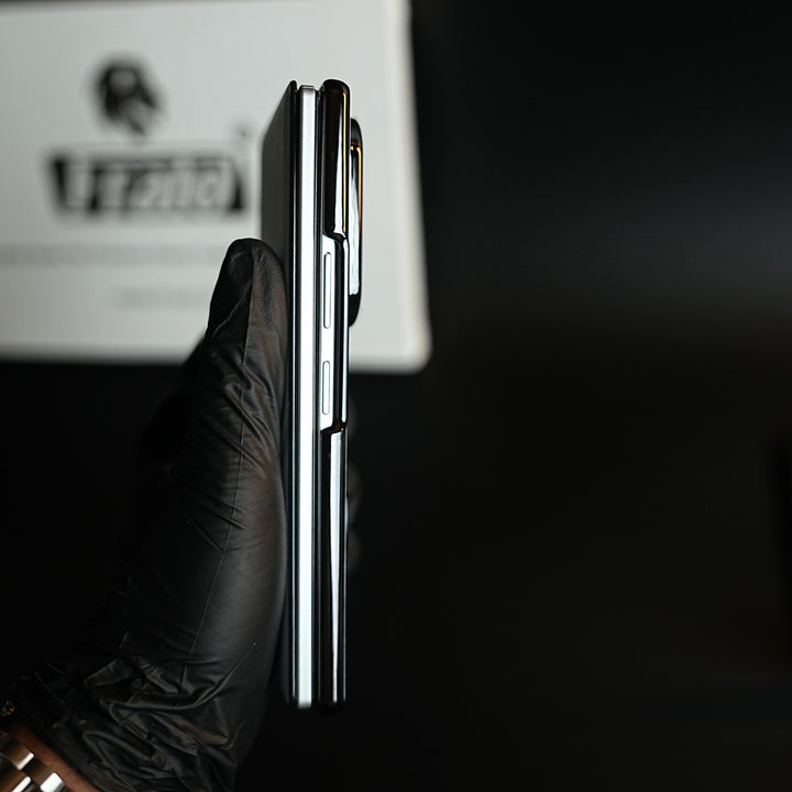 Leather Texture Full Cover Case for Galaxy Z Fold 8 Ultra | Built-In Metal Stand
