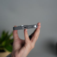 Galaxy S26 Ultra Carbon Fiber Texture Design Hard Pc MagSafe Case Cover GrayBlackLine Design
