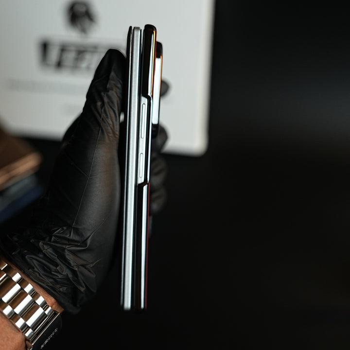 Leather Texture Full Cover Case for Galaxy Z Fold 8 Ultra | Built-In Metal Stand