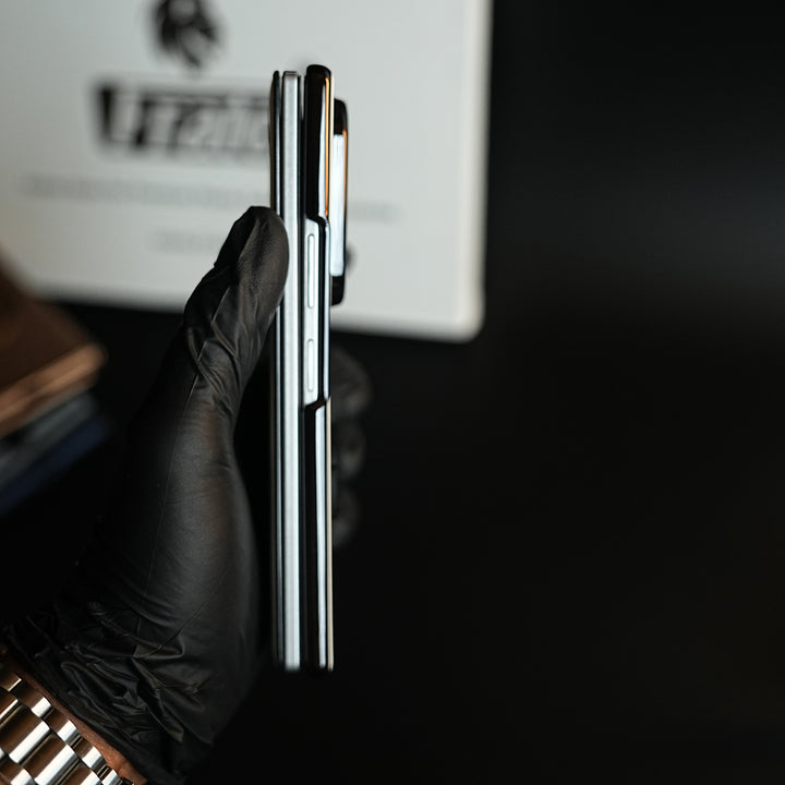 Leather Texture Full Cover Case for Galaxy Z Fold 8 Ultra | Built-In Metal Stand