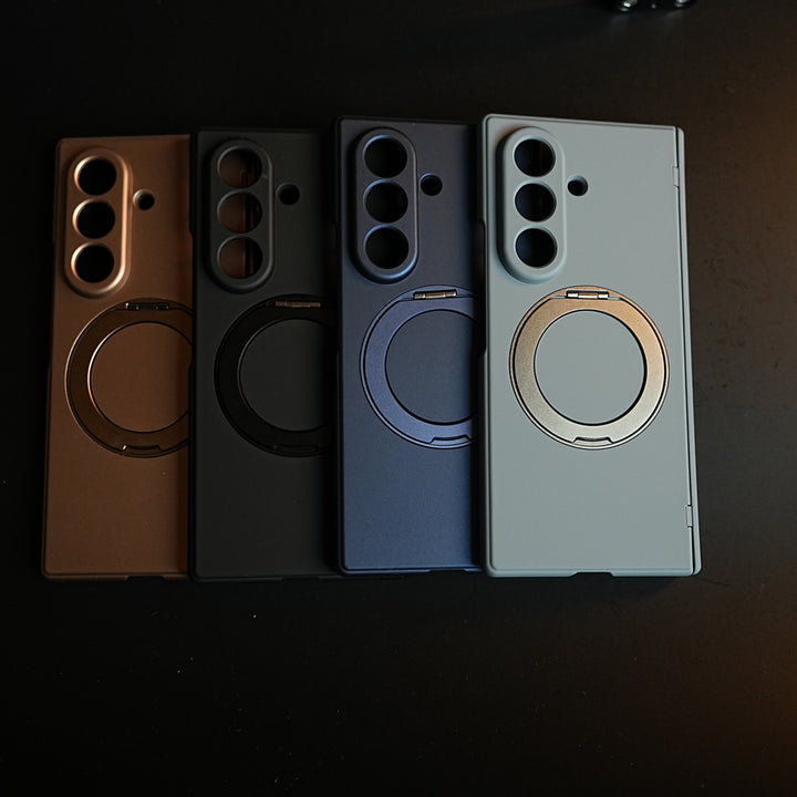 Matte Case for Galaxy Z Fold 8 Ultra | 360° Rotating Stand & Hinge Protection