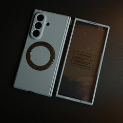 Matte Case for Galaxy Z Fold 8 Ultra | 360° Rotating Stand & Hinge Protection