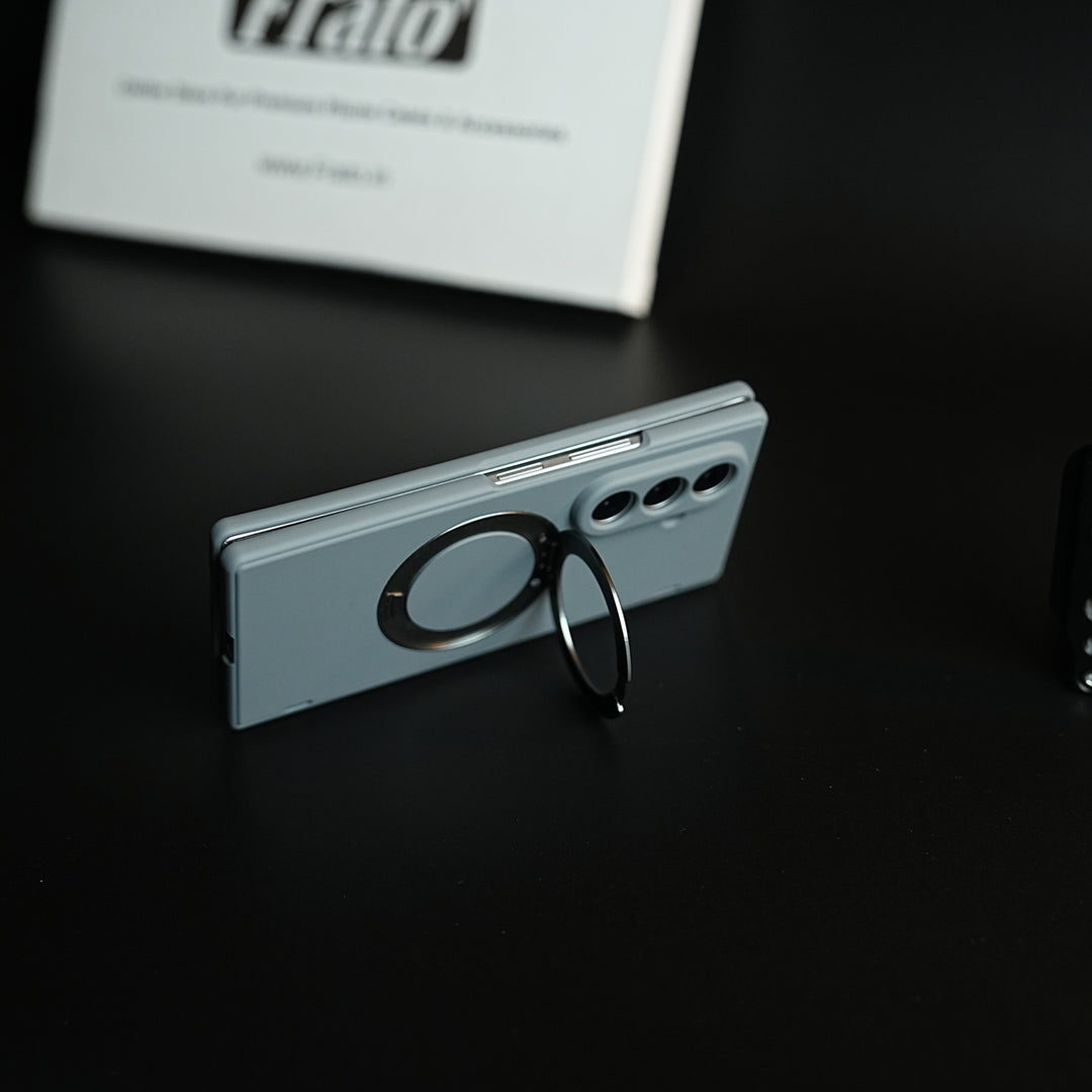 Matte Case for Galaxy Z Fold 8 Ultra | 360° Rotating Stand & Hinge Protection