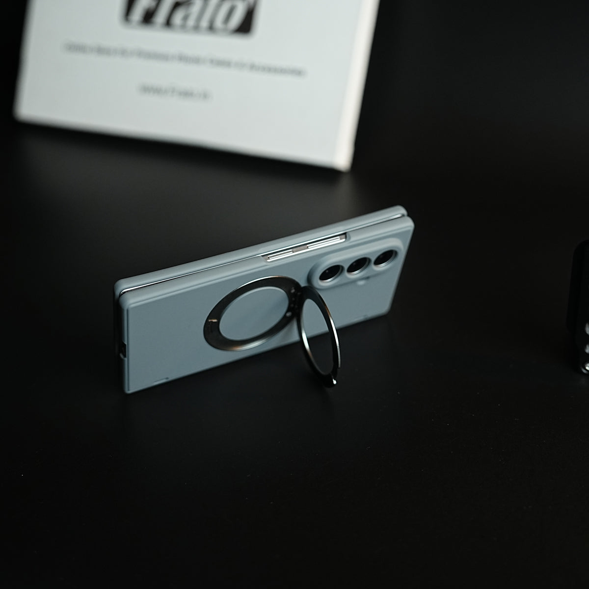 Matte Case for Galaxy Z Fold 8 Ultra | 360° Rotating Stand & Hinge Protection
