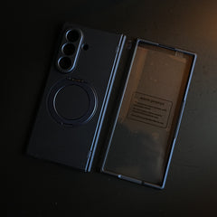 Matte Case for Galaxy Z Fold 8 Ultra | 360° Rotating Stand & Hinge Protection