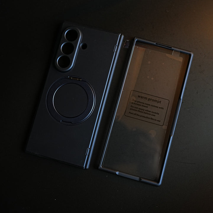 Matte Case for Galaxy Z Fold 8 Ultra | 360° Rotating Stand & Hinge Protection