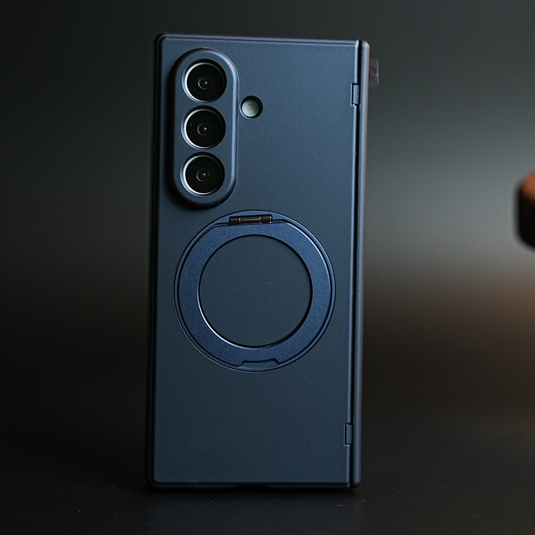 Matte Case for Galaxy Z Fold 8 Ultra | 360° Rotating Stand & Hinge Protection