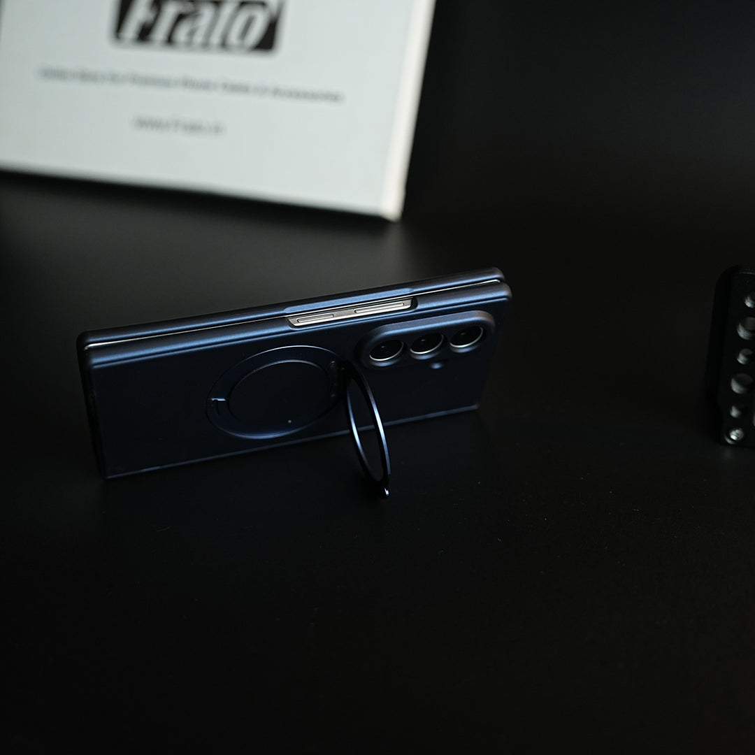 Matte Case for Galaxy Z Fold 8 Ultra | 360° Rotating Stand & Hinge Protection