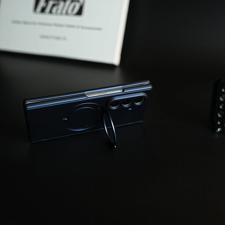 Matte Case for Galaxy Z Fold 8 Ultra | 360° Rotating Stand & Hinge Protection