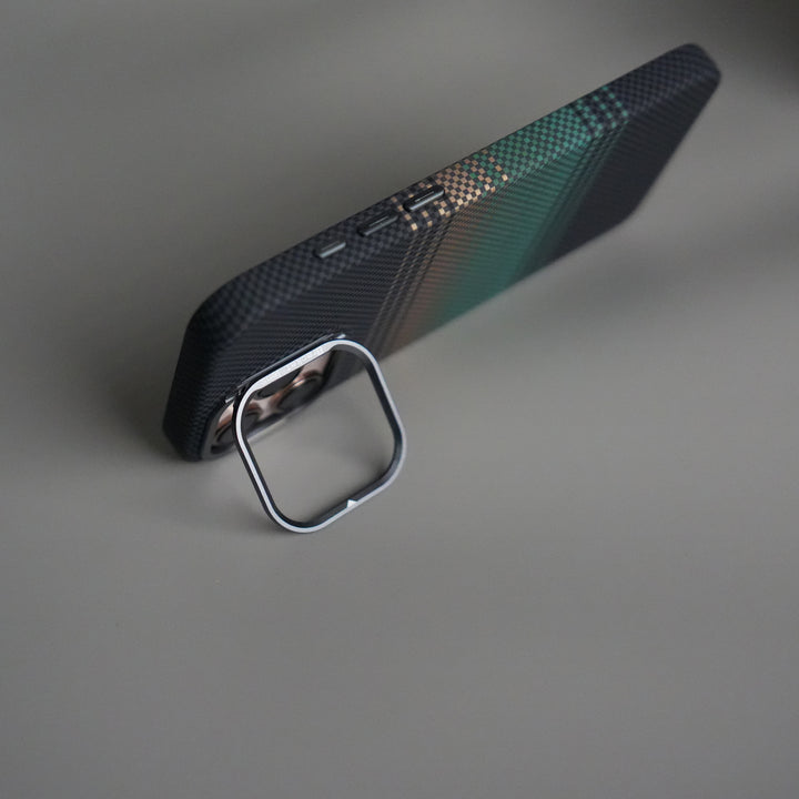 iPhone 15 Series Carbon Fiber Texture Design Hard Pc MagSafe Case Cover