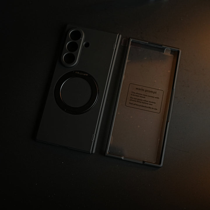 Matte Case for Galaxy Z Fold 8 Ultra | 360° Rotating Stand & Hinge Protection