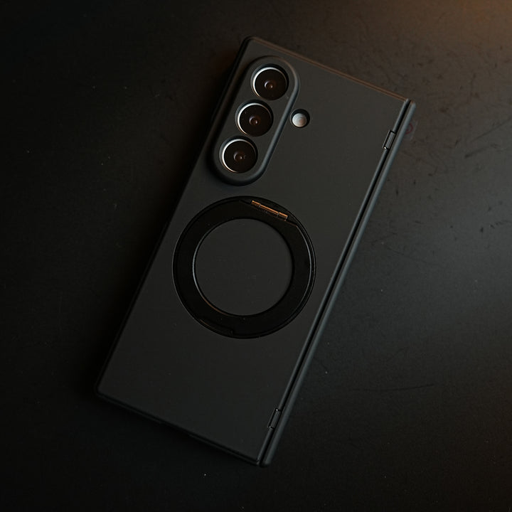 Matte Case for Galaxy Z Fold 8 Ultra | 360° Rotating Stand & Hinge Protection
