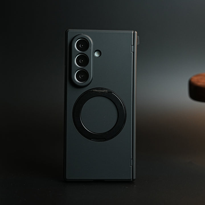 Matte Case for Galaxy Z Fold 8 Ultra | 360° Rotating Stand & Hinge Protection
