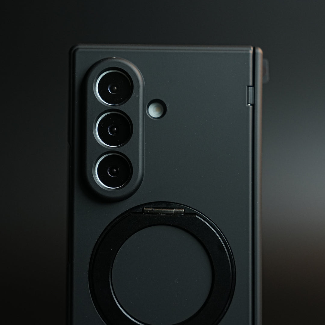 Matte Case for Galaxy Z Fold 8 Ultra | 360° Rotating Stand & Hinge Protection