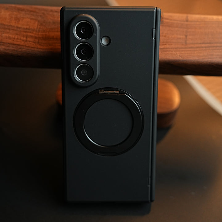 Matte Case for Galaxy Z Fold 8 Ultra | 360° Rotating Stand & Hinge Protection