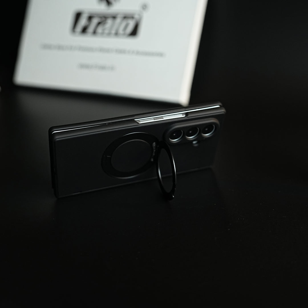 Matte Case for Galaxy Z Fold 8 Ultra | 360° Rotating Stand & Hinge Protection
