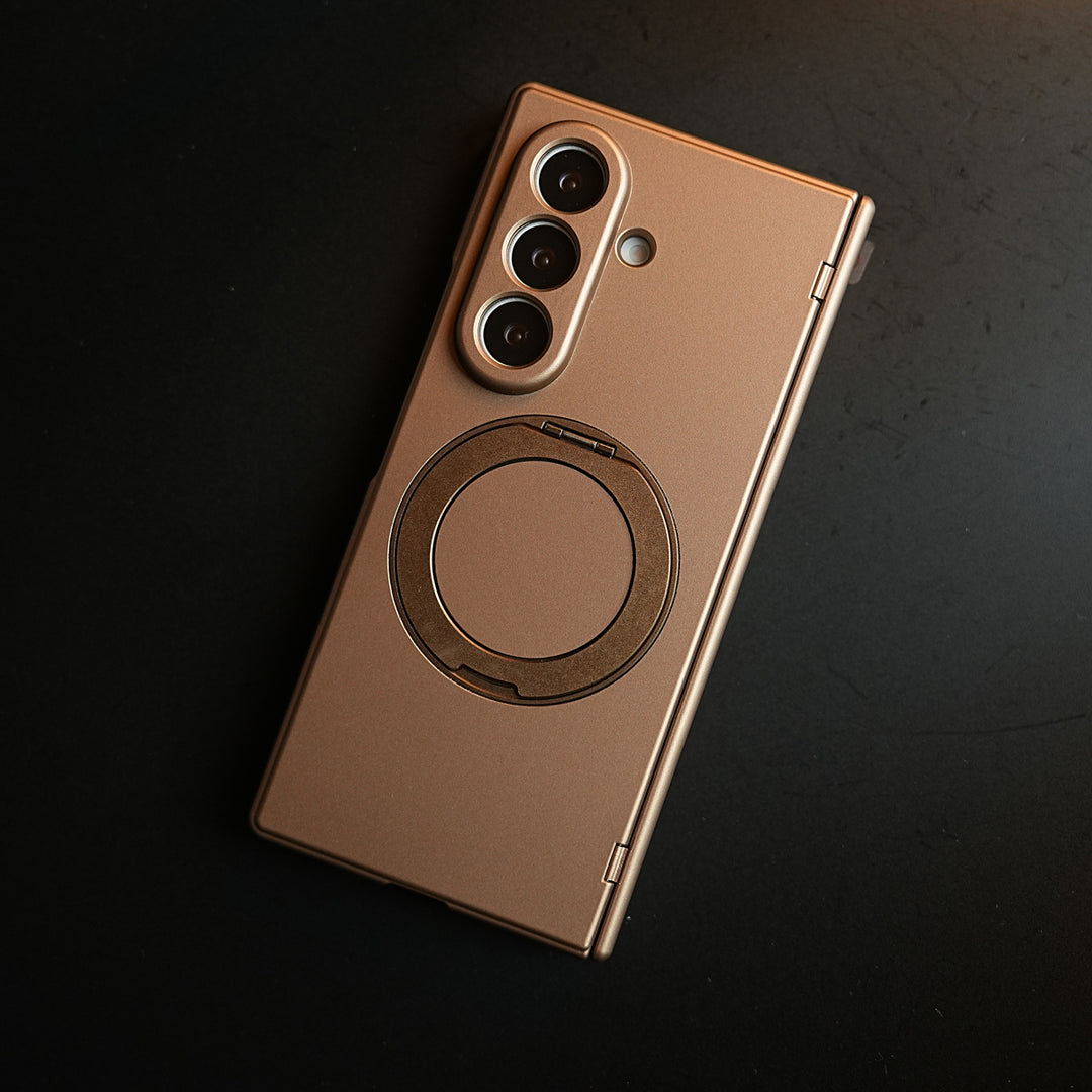 Matte Case for Galaxy Z Fold 8 Ultra | 360° Rotating Stand & Hinge Protection