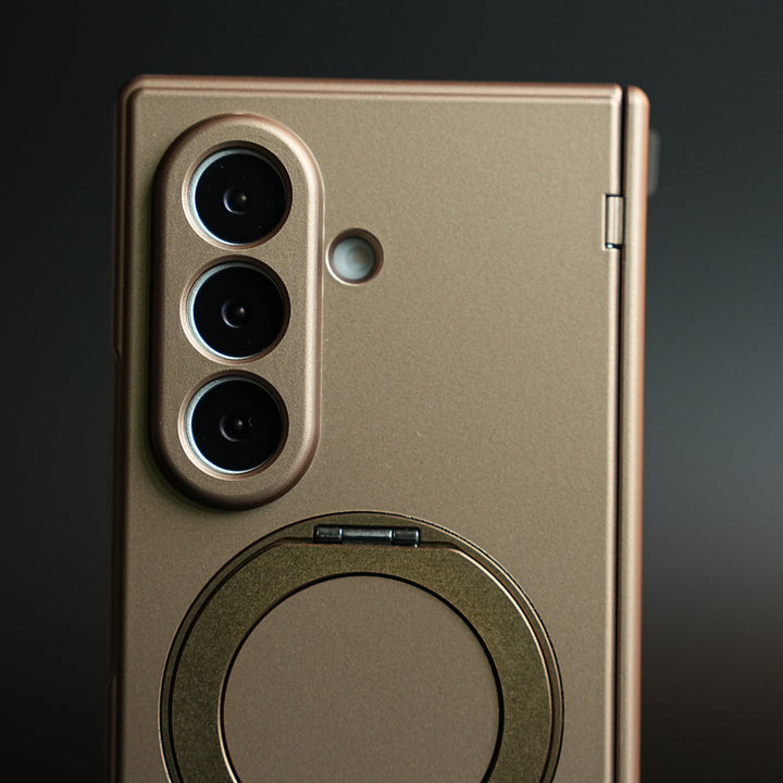 Matte Case for Galaxy Z Fold 8 Ultra | 360° Rotating Stand & Hinge Protection