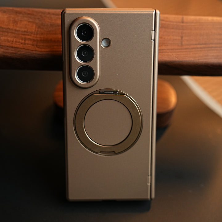Matte Case for Galaxy Z Fold 8 Ultra | 360° Rotating Stand & Hinge Protection