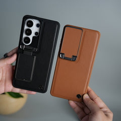 Galaxy S26 Ultra Metal Camera Cap with Stand Cover